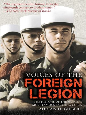 cover image of Voices of the Foreign Legion